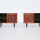 Pair of IB Kofod-Larsen cabinets in rosewood, Faarup, Denmark 1960.