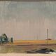 Original Mid Century Swedish Oil on Panel – “Landscape” by Unknown Artist