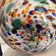 Blown glass vase