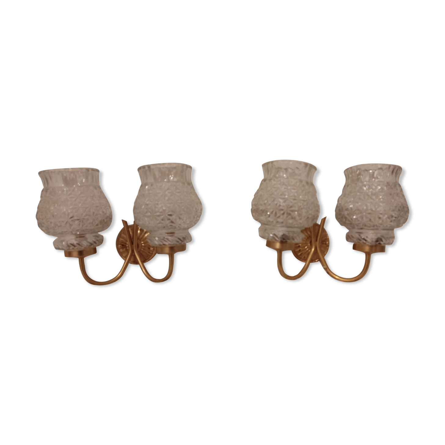 Pair wall lamp Hollywood Regency