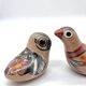 Duo oiseaux céramique Mexique vintage