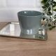 Silver metal tray