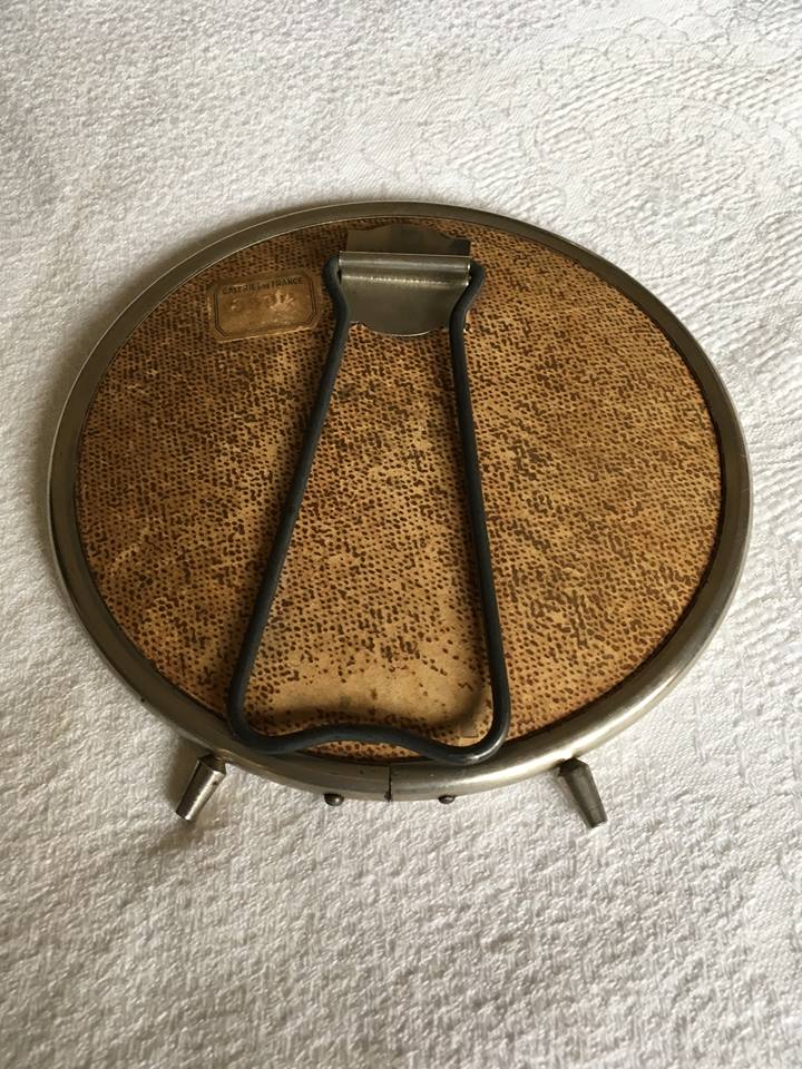 Mirror Barber round 14x14cm