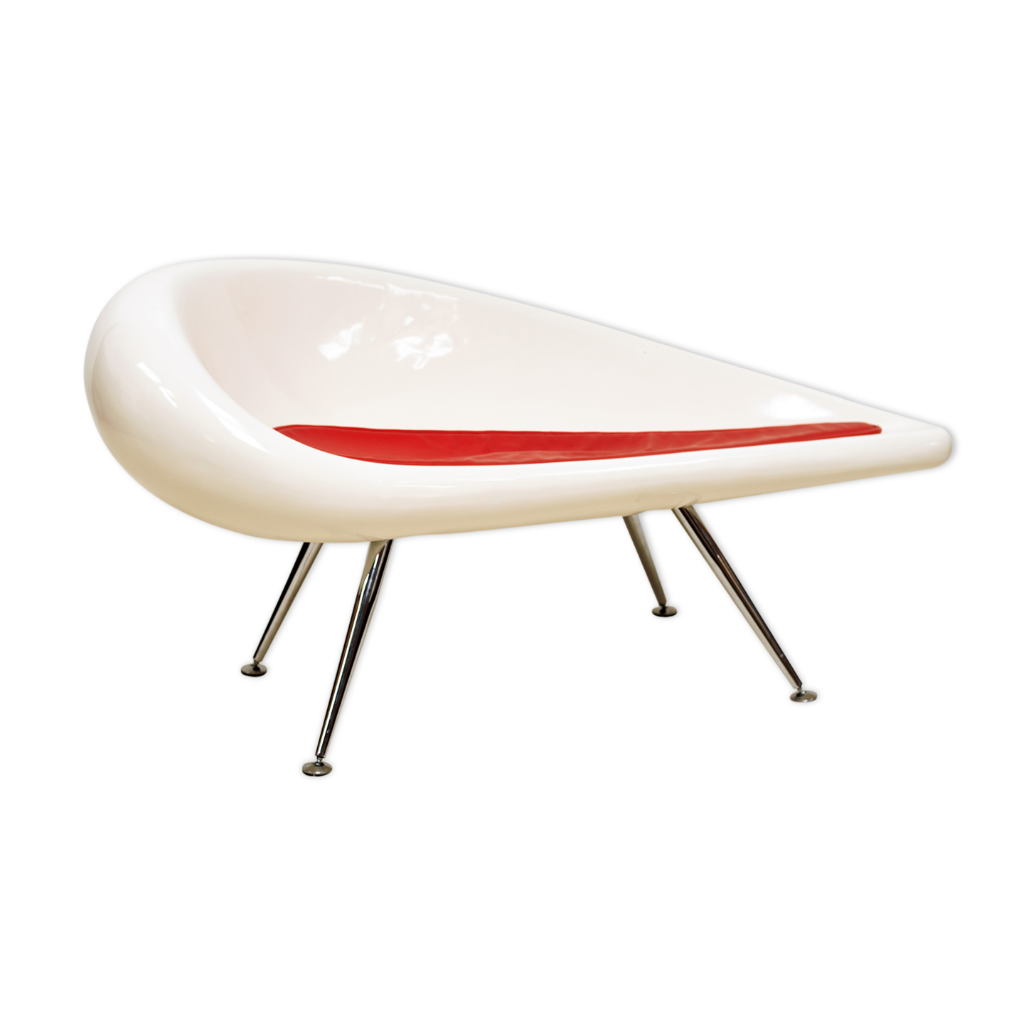 Sofa space Age in fiberglass