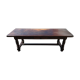Table de ferme louis xiii en chêne massif vers 1900