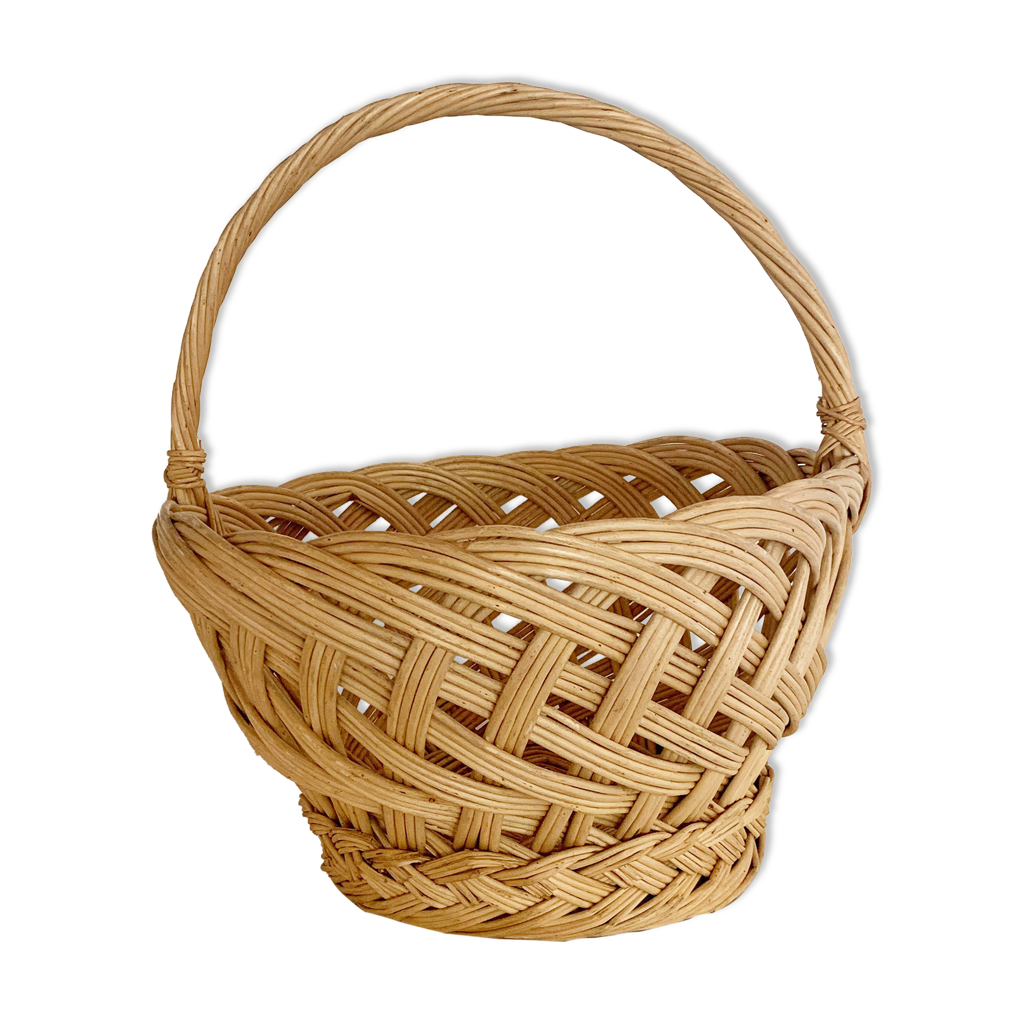 Petit fauteuil enfant en osier