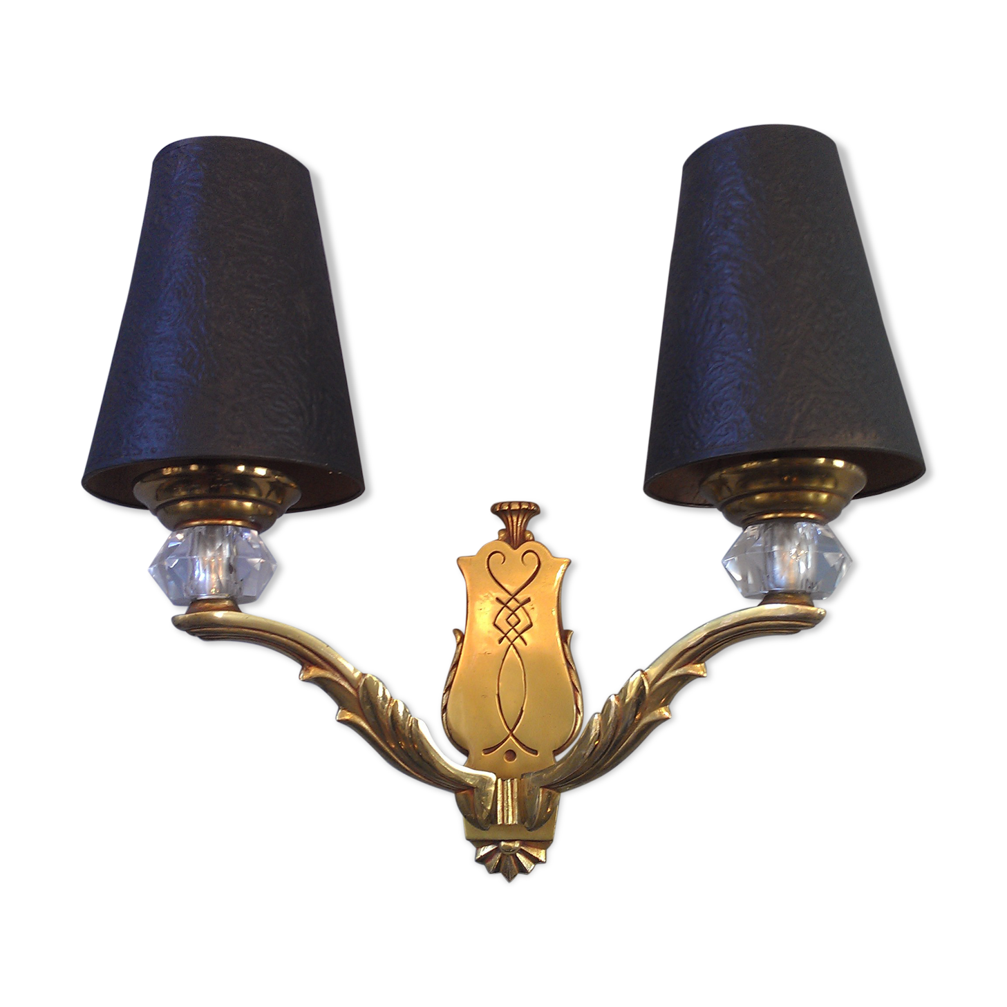Art deco wall lamp 40Maison Lucien Gau Paris