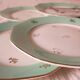 6 flat plates from Moulin des loups in good condition