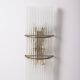 Applique en laiton et verre, 1970s