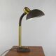 Grande lampe de bureau à col de cygne, design classique Hillebrand - années 1970