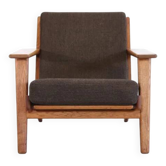 Fauteuil GE290 en chêne de Hans Wegner pour Getama
