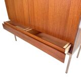 Mid-century teak highboard S21 by Dieter Waeckerlin for Behr