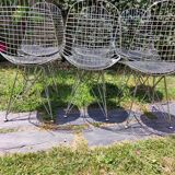 6 Wire chairs