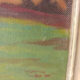 Painting on 50s panel