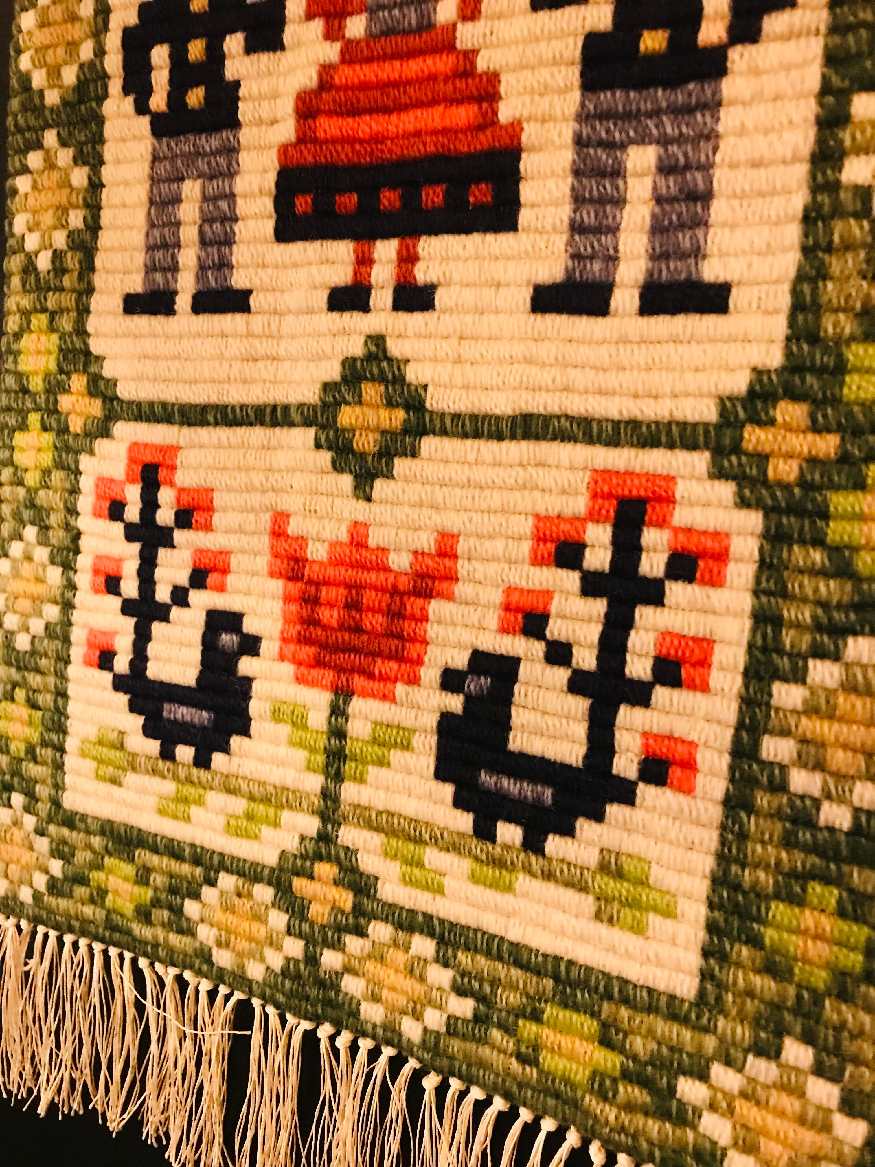 Wall tapestry Sweden 60s