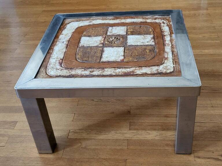 Jean Gregorieff end table for Roche Bobois Francaise 1970