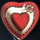 Set de 6 ramequins en forme de coeur