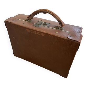 Old cardboard suitcase