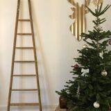 Solid wood ladder