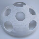 Organic style plaster lamp