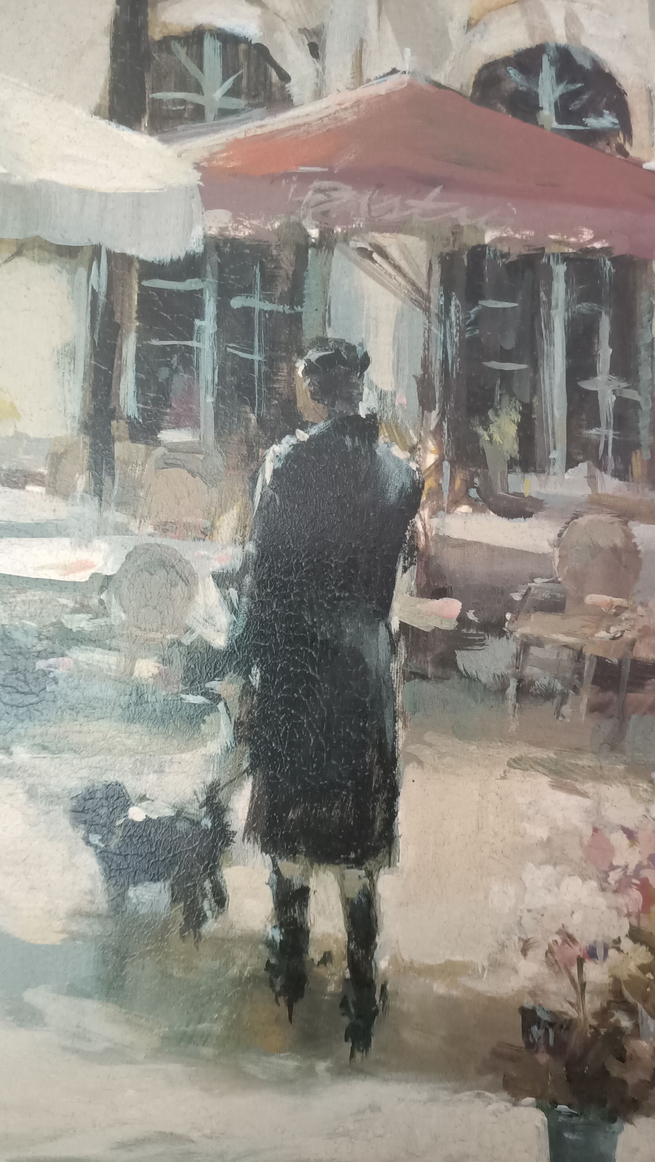 Painting Parisian terraces