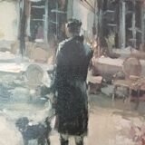 Painting Parisian terraces