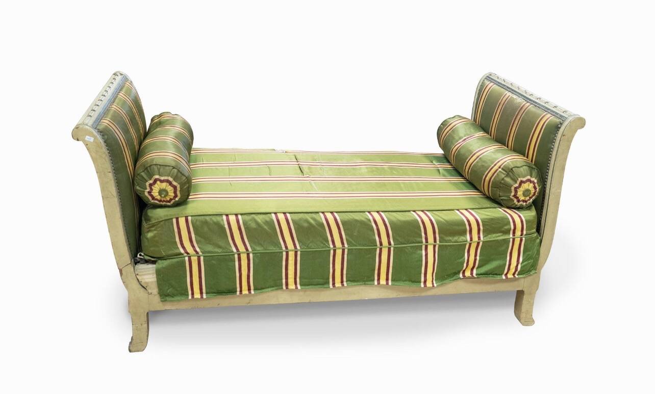 Méridienne convertible ancienne - à restaurer