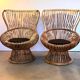 Paire de fauteuils Margherita design Franco Albini éditées par Bonacina