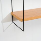 Étagère string en teck. Années 60