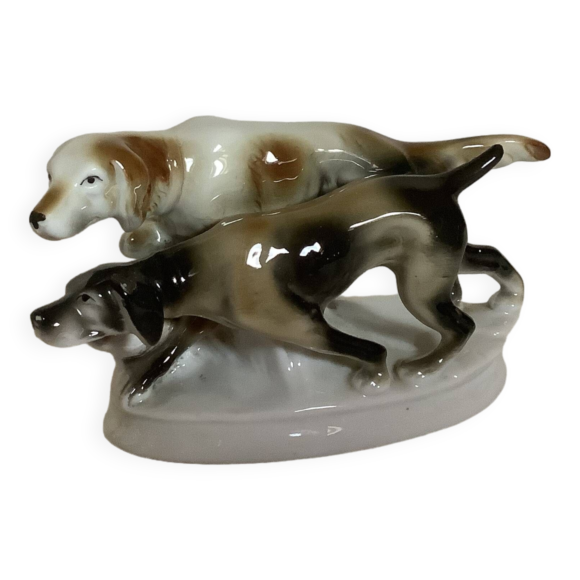 Porcelain dogs