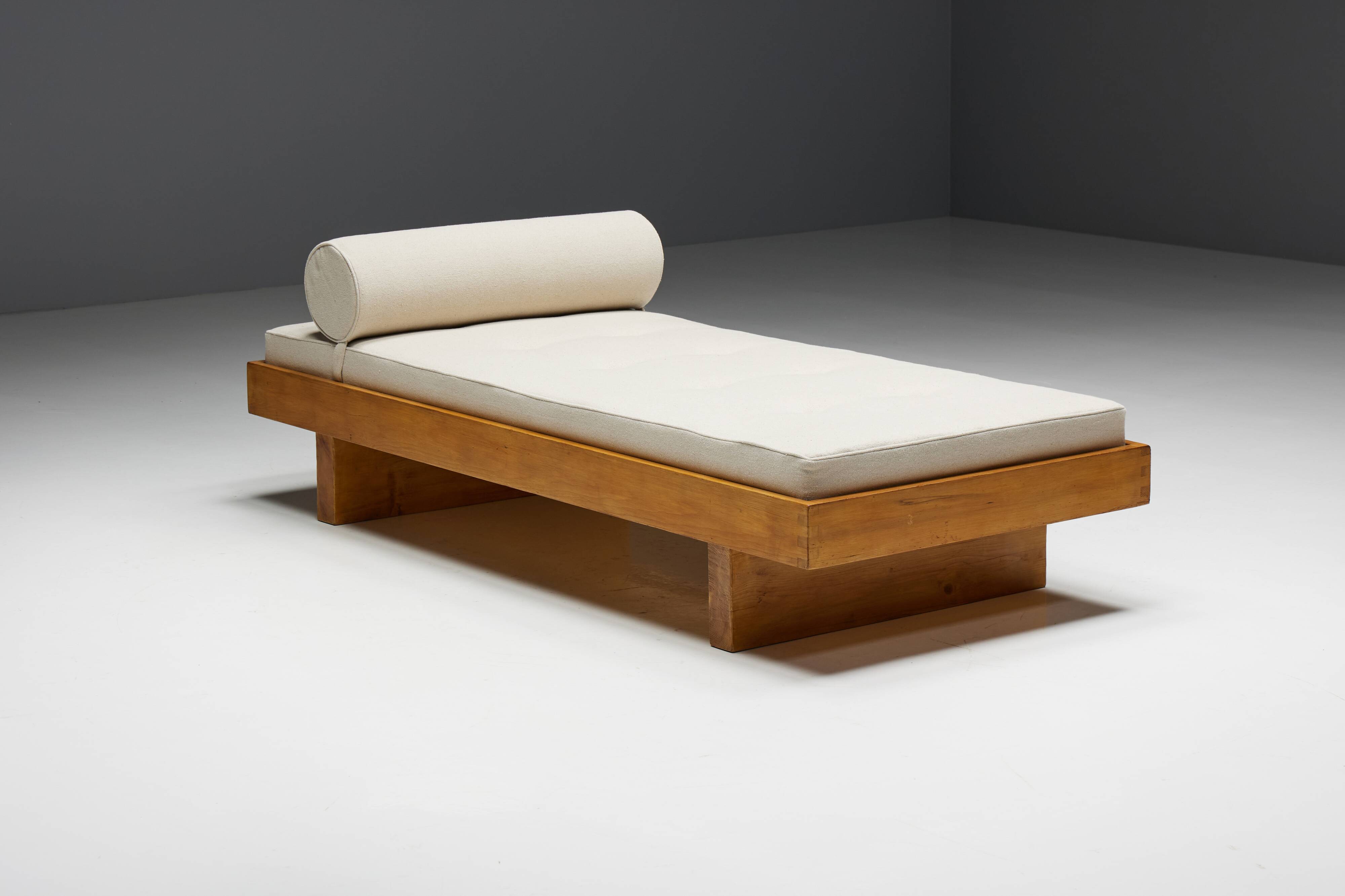 Daybed by Charlotte Perriand for Méribel Les Allues, France, 1960s