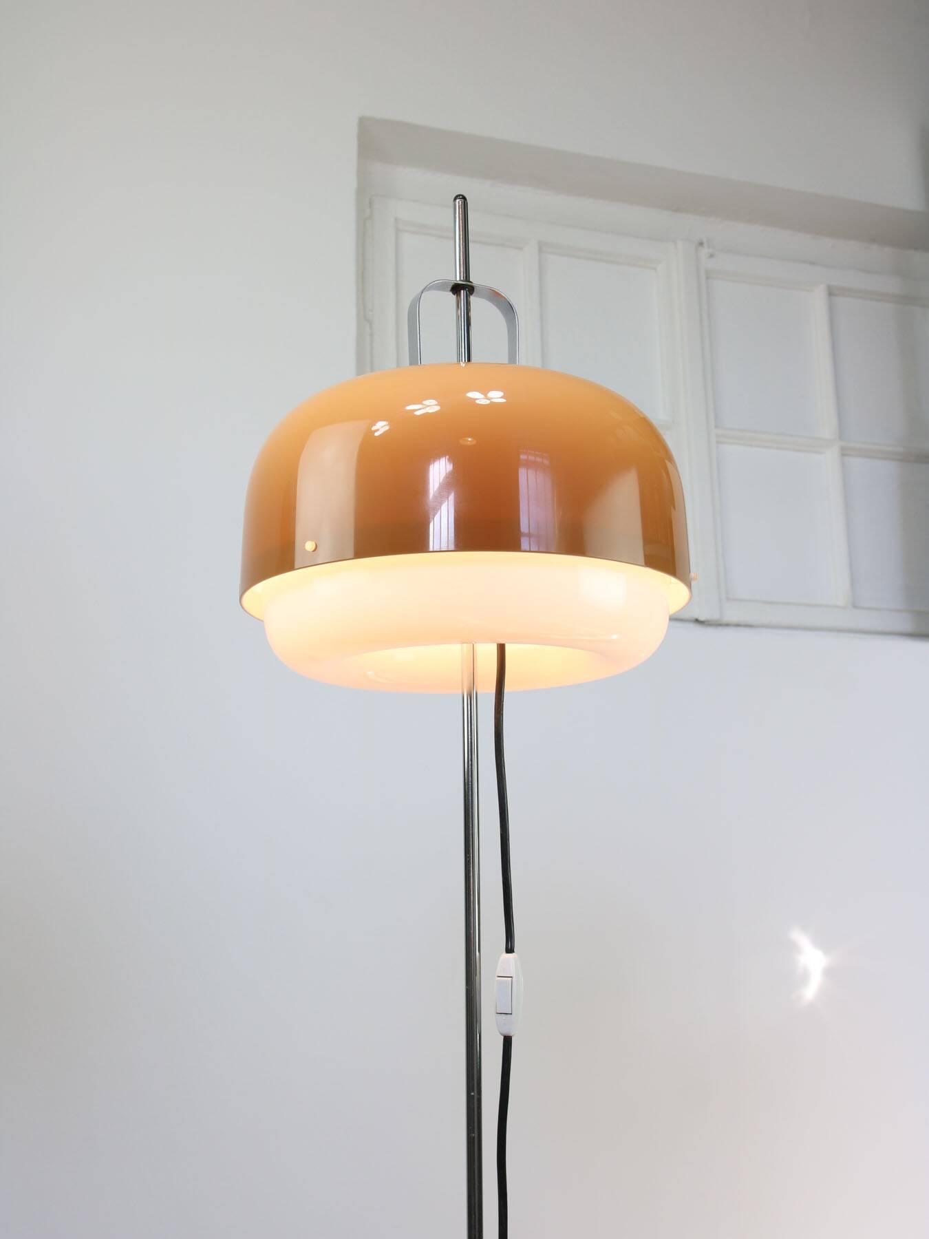 Lampadaire Space Age Medusa par Luigi Massoni pour Guzzini, années 70