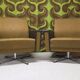 Paire de fauteuils 1970 pivotants