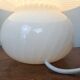 Paire de lampe de chevet champignon en verre soufflé Murano vintage