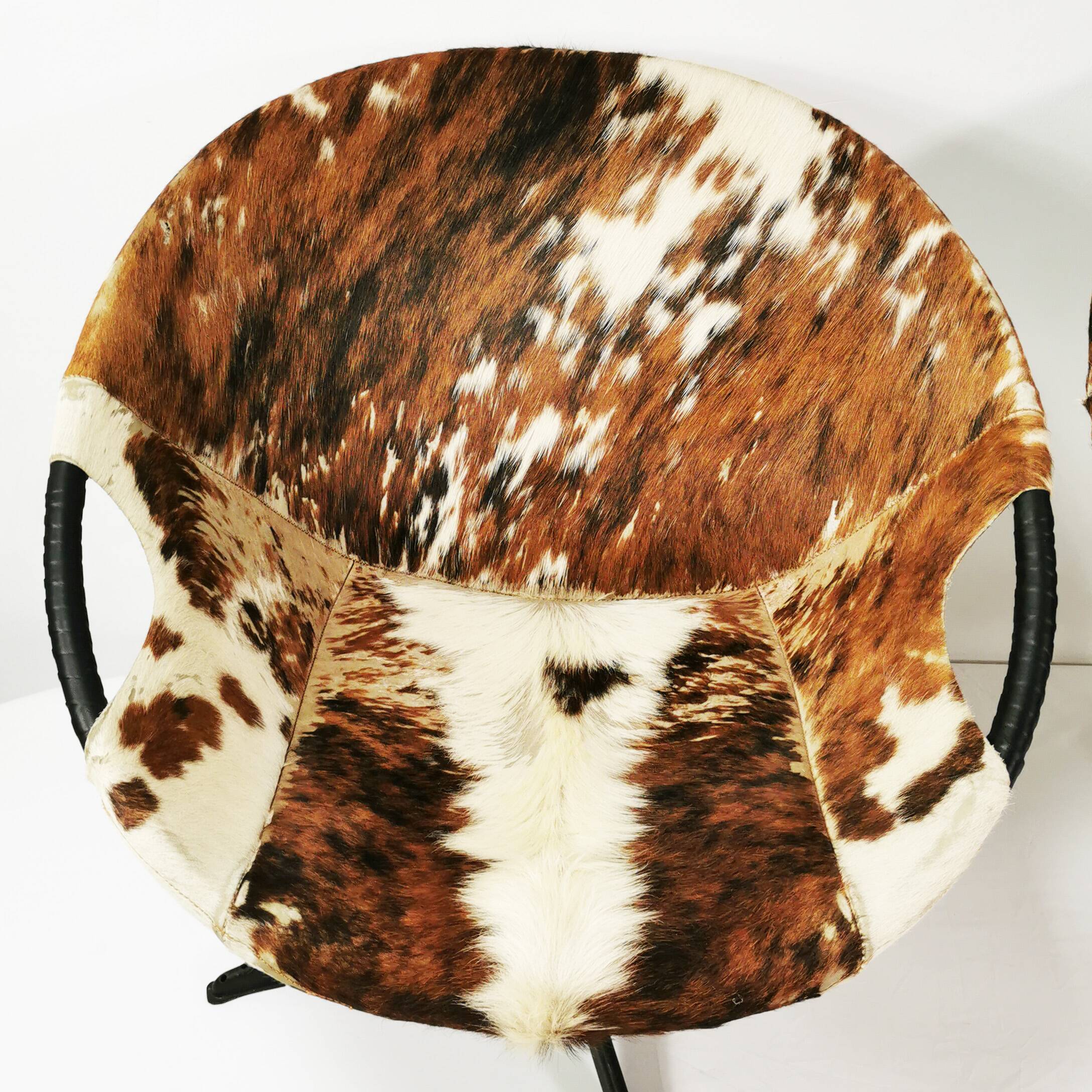 Pair of modernist Balloon armchairs, Germany 1960s.