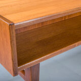 Mid-Century Teak Freestanding Desk from Bartels, 1960s