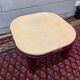 Coffee table end of sofa travertine design Roche Bobois