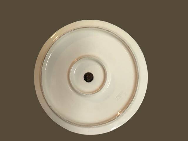 Vintage Vallauris earthenware cicada presentation dish circa 1950