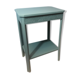 Blue/green art deco side table