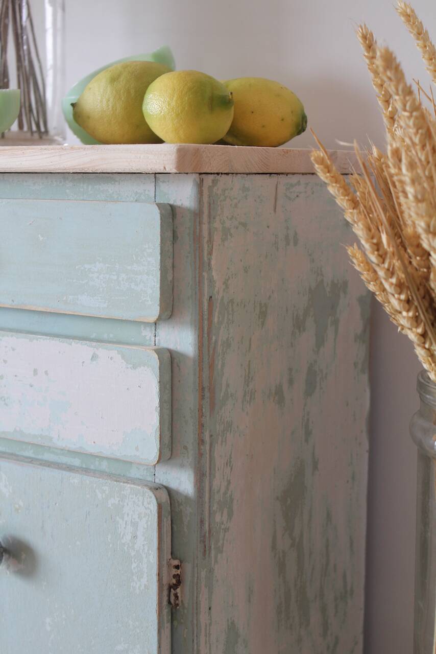 Small, rare patinated buffet!