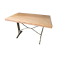 Bureau table console bois métal Louis Vuitton