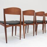 Set of 4 Danish chairs Jydsk Mobelindustri, 1960s