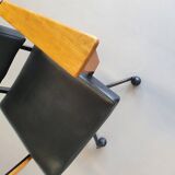 Very rare Velca Legnano office chair 1950s