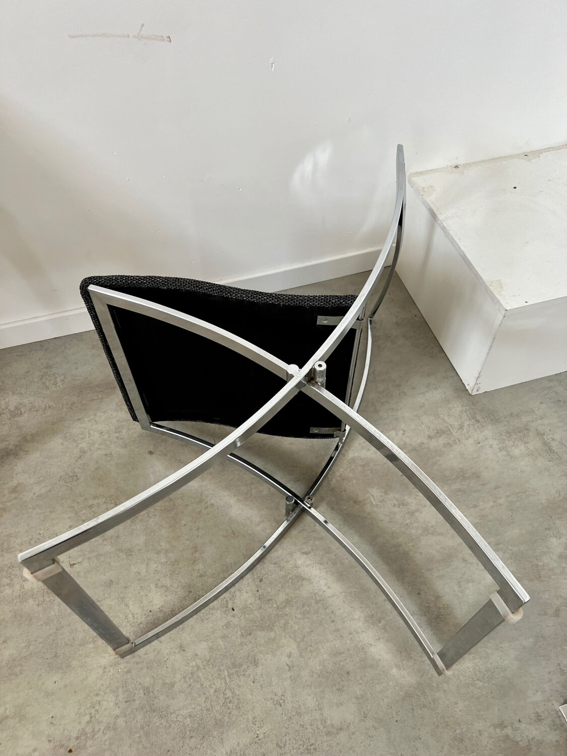 Table et 6 chaises pliante Luisa vintage design italien Marcelo Cuneo