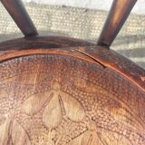 Lot de 5 chaises bistrot Buchon en bois courbé