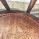 Set of 5 Buchon bistro chairs in curved wood