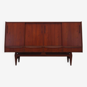 Teak highboard, Danish design, 1960s, production: Denmark