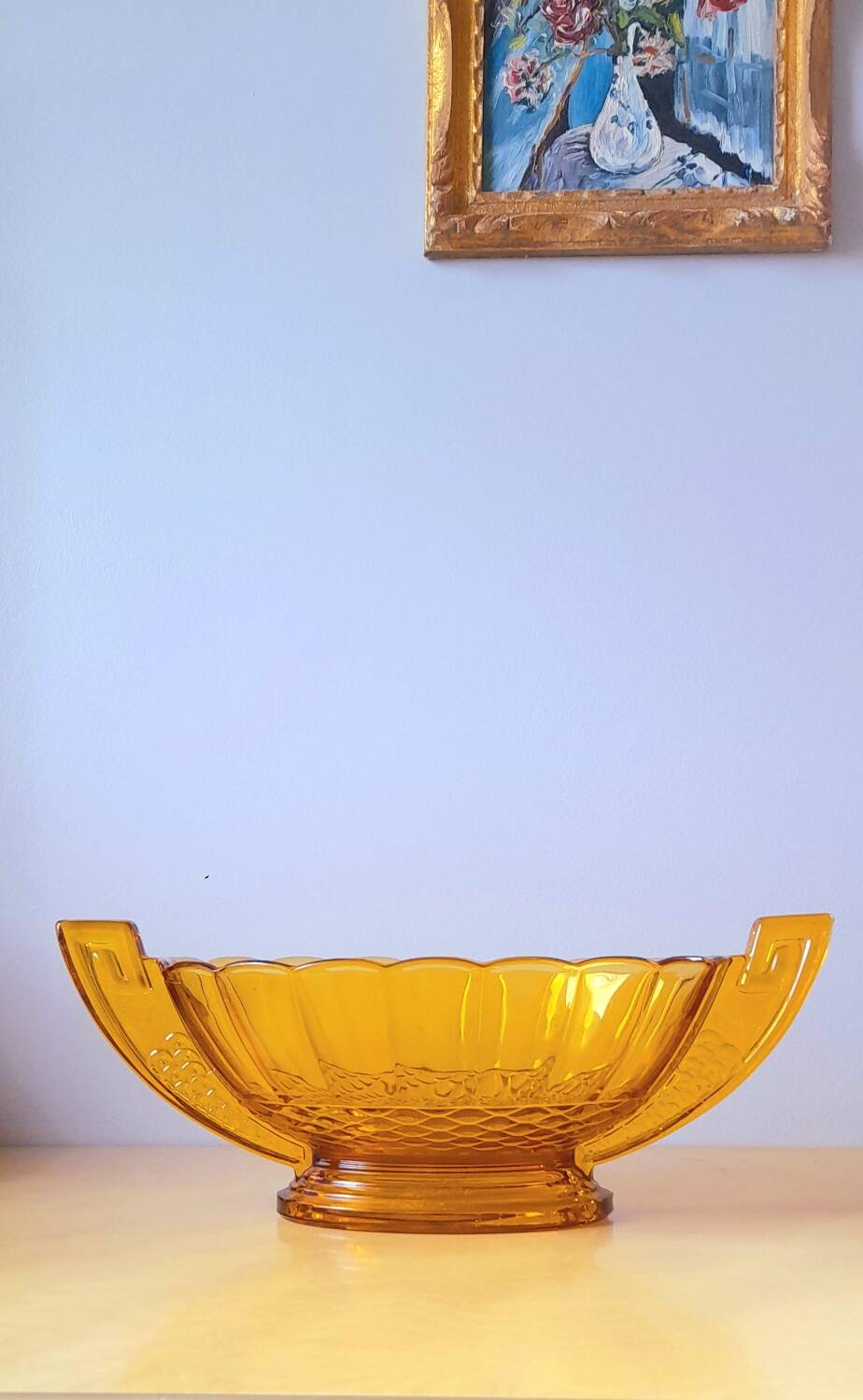 Val St Lambert fruit bowl