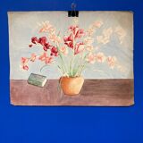 Aquarelle fleurs vintage