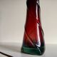 Vase en cristal irisé art deco